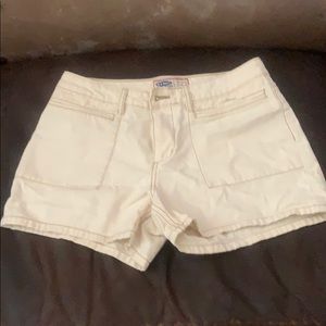 Cream shorts